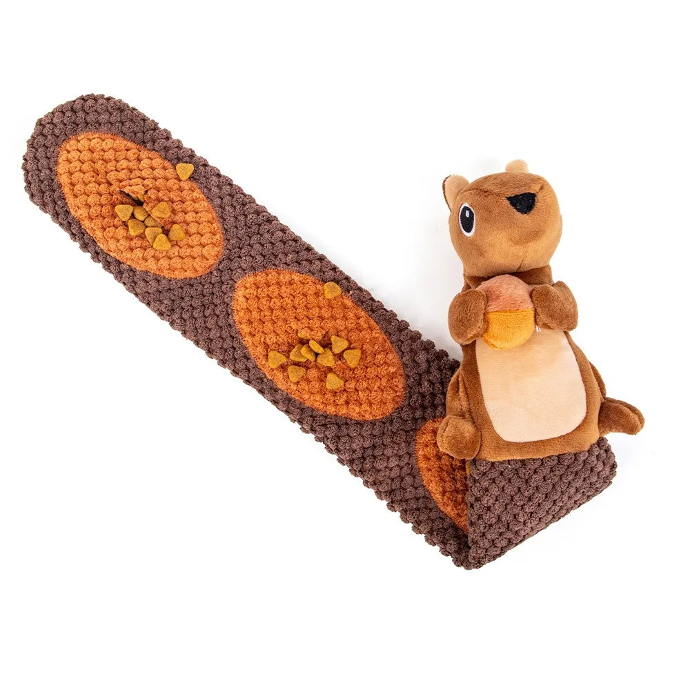 Interactive Squirrel Puzzle Treat Toy for Dogs