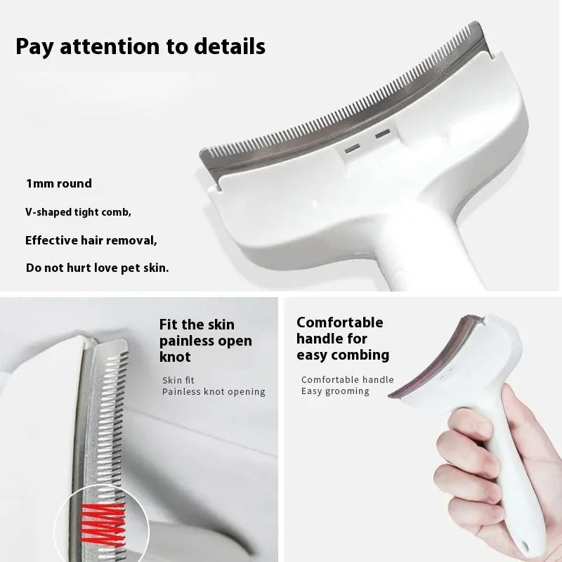 Deshedding Slicker Brush for Dogs & Cats