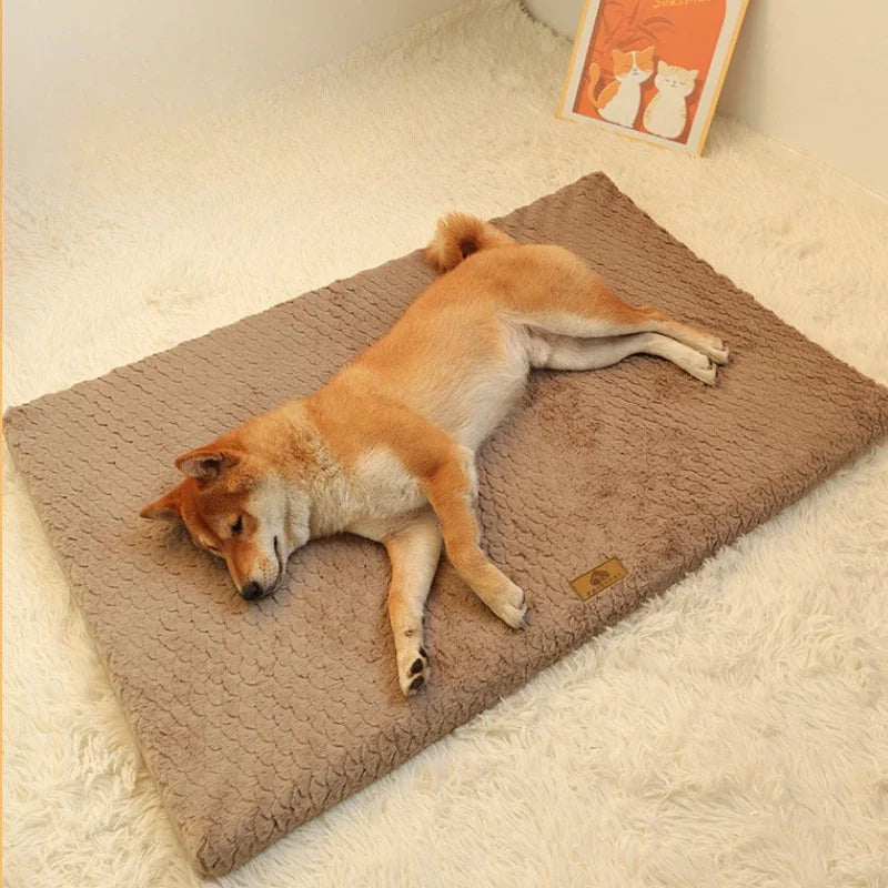 Memory Foam Dog Bed with Removable Washable Cover
