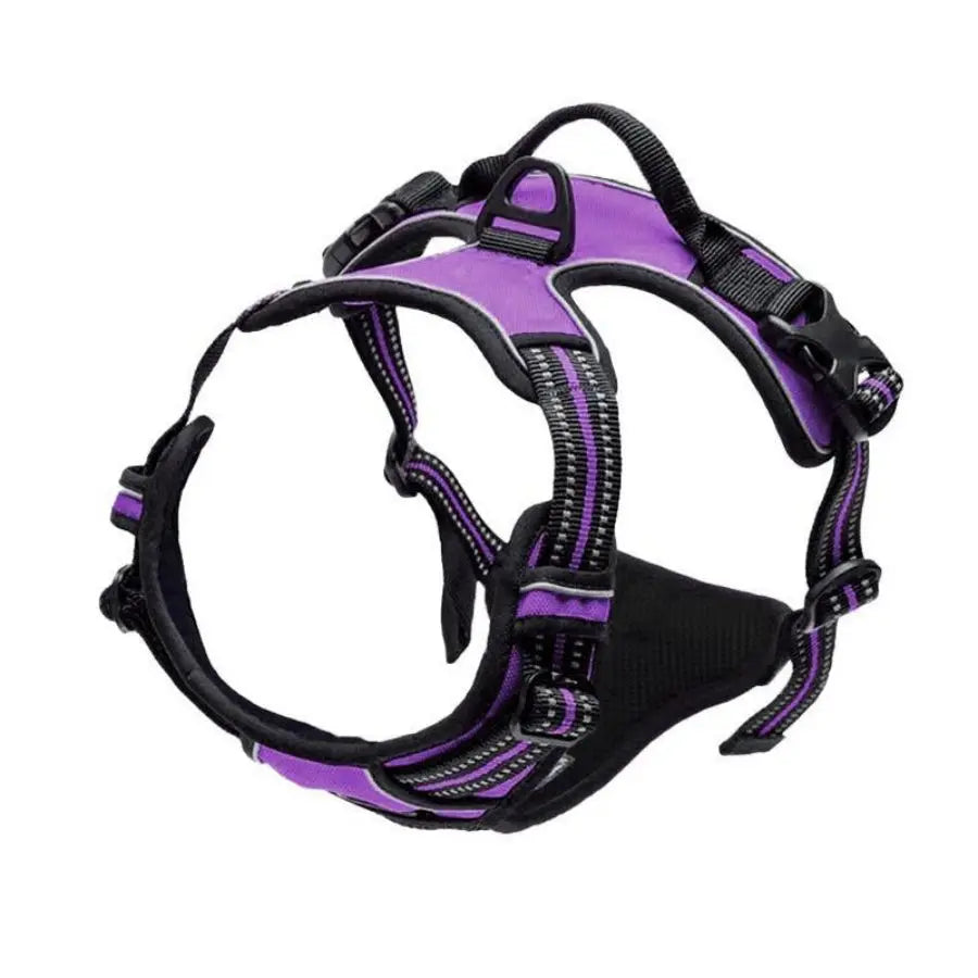No-Pull Dog Harness with Front Clip & Reflective Trim