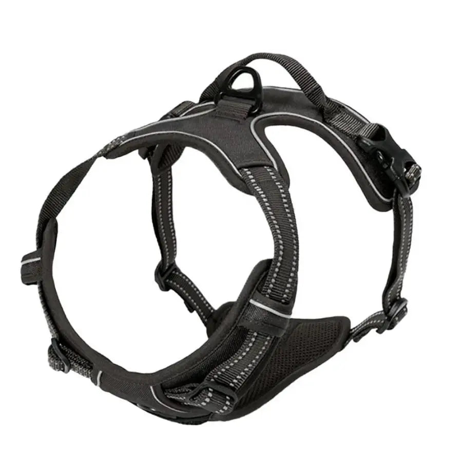 No-Pull Dog Harness with Front Clip & Reflective Trim